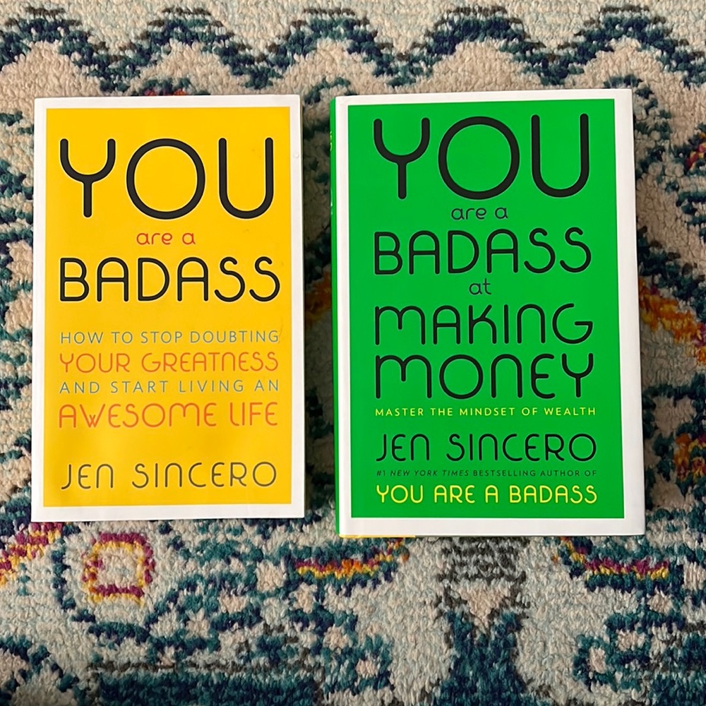 BOOK BUNDLE! “You are a Badasss” and “You are a Badass at Making Money” 📚